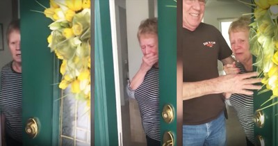 Grandma Slams Door After Unexpected Arrival Of Daughter