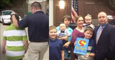 Officer Adopts Boy And Girl After Child Abuse Case 