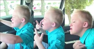 Boy With Down Syndrome Sings Whitney Houston Classic 