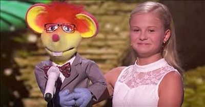 12-Year-Old Ventriloquist Sings The Jackson 5's 'Who's Lovin' You' 