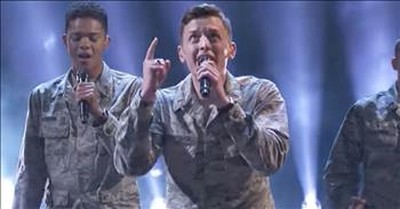 A Cappella Air Force Choir Sings 'Some Nights' Cover 