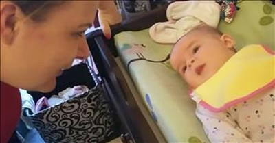 5-Month-Old Baby Says 'I Love You' 