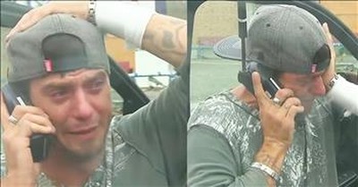 Texas Flood Survivor Cries During Call With Dad 