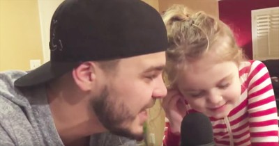 Daddy-Daughter Duet To 'True Colors'