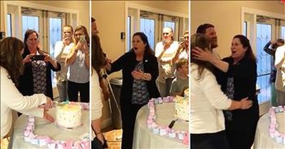 Surprise Twin Pregnancy During Gender Reveal 