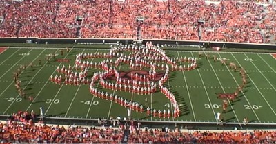Marching Band Performs Garth Brooks Medley