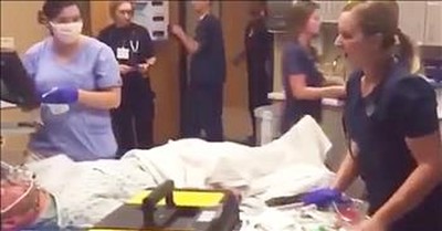 ER Nurse Surprised With Hospital Proposal 