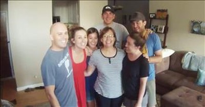 Family Photo Turns Into Pregnancy Announcement  