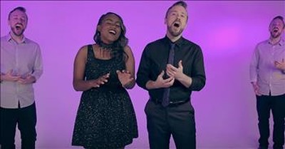 'O Holy Night' - Peter Hollens And Jamie Grace A Cappella 