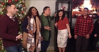 A Cappella Group Sings 'Jingle Bells' Christmas Medley 