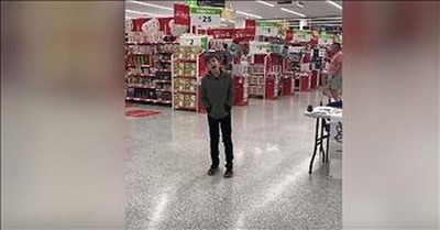 10-Year-Old With Autism Sings In Grocery Store 