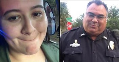 Police Officer Pulls Over Daughter  