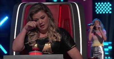 Judge Tears Up After Audition With Her Song 