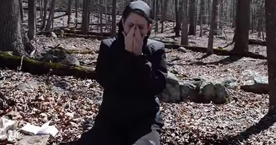 Man Pulls Off Christian Proposal In Woods 