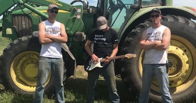 Farmers Sing 'Thunderstruck' Parody About Tractors