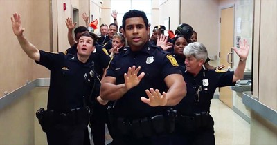 Epic Police Department 'Uptown Funk' Lip Sync
