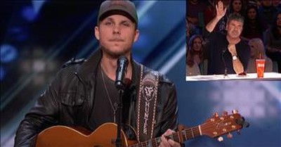 Simon Stops Country Singer Audition And Makes Him Sing Again 