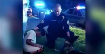 Officer Prays With 9-Year-Old Before Brain Surgery 