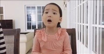 4-Year-Old Belts Out You Raise Me Up' 