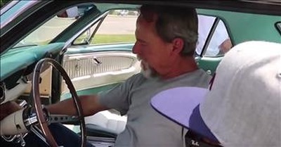 Brothers Surprise Dad With The Car Of His Dreams 