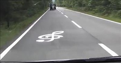 Rumble Strips In Japan Play Tune For Drivers 