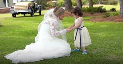 Bride Saves Future Flower Girl's Life 