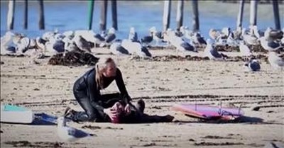 Couple Shares First Kiss From CPR  