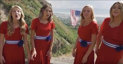 Children's Choir Sings 'America The Beautiful' 