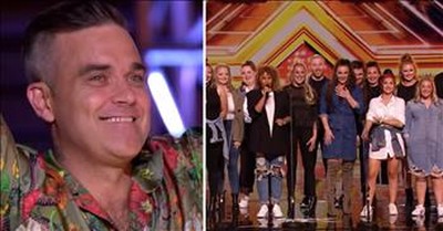 Choir Stuns Judges On X Factor With 'This Is Me' Performance 