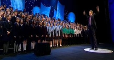 School Choirs Compete for Top Honors with Hymn 'Give Me Joy in My Heart' 