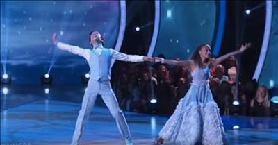 Sophia and Jake's Stunning Foxtrot On Dancing with the Stars: Juniors 