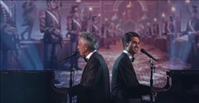 WATCH: Andrea Bocelli playing piano with his son will give you