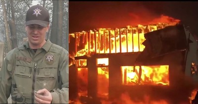 Officer Finds Wife's Lost Ring After Home Burns Down In California Wildfire
