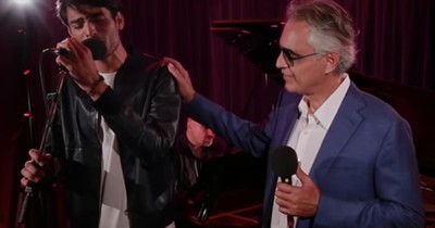 Andrea Bocelli - I am proud of my children. I have tried to convey
