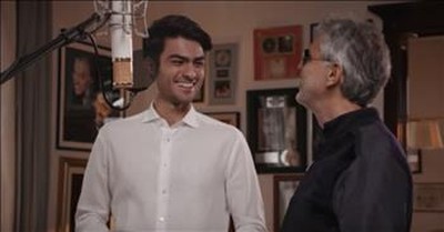 Making of Andrea Bocelli and Son Matteo 'Fall On Me' 