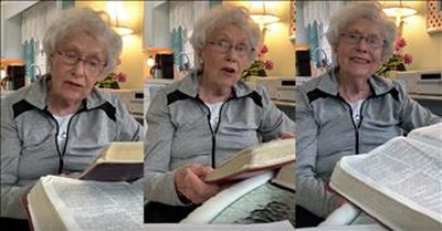 Elderly Woman Shares Powerful Message About Limiting God 