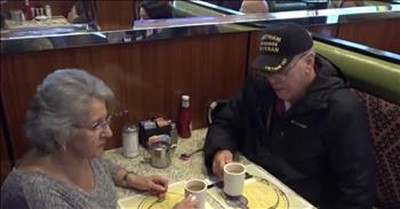 Mystery Woman Pays For Disabled Vietnam Veterans Meal In An Act Of Kindness 