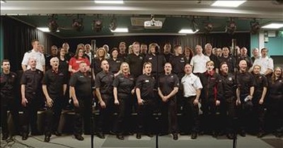 Talented Firefighters Sing 'Do They Know It's Christmas' For Charity 