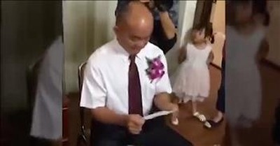 Father Reads Touching Letter To Daughter On Wedding Day 