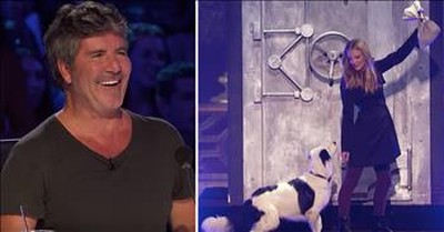 Talented Dog And Trainer Get Second Chance On America's Got Talent 