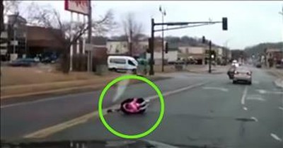 Toddler In A Car Seat Falls Out Of Speeding Car 