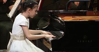 10-Year-Old Child Prodigy Wins Piano Competition 