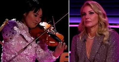 Violinist With One Arm Brings Judges To Tears 