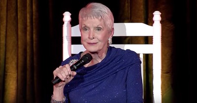 Jeanne Robertson Chats With 'Toothpick Man' At The Doctor's Office