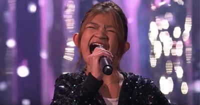 2-Time Golden Buzzer Winner Angelica Hale Performs 'Impossible'