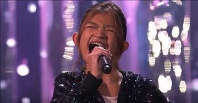 2-Time Golden Buzzer Winner Angelica Hale Performs 'Impossible' 