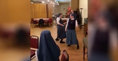 Nuns Dance To Queen's 'We Will Rock You'