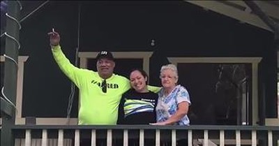 Woman Surprises Grandparents With New Home In Hawaii 