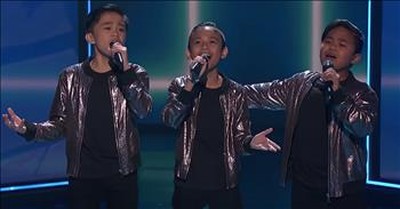 TNT Boys From The Philippines Perform 'And I Am Telling You I'm Not Going' 