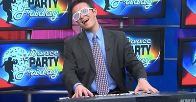 Funny News Anchor Breaks Into Song During His Traffic Report